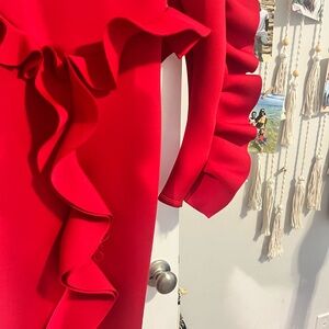 AKIRA Vibrant Red Dress